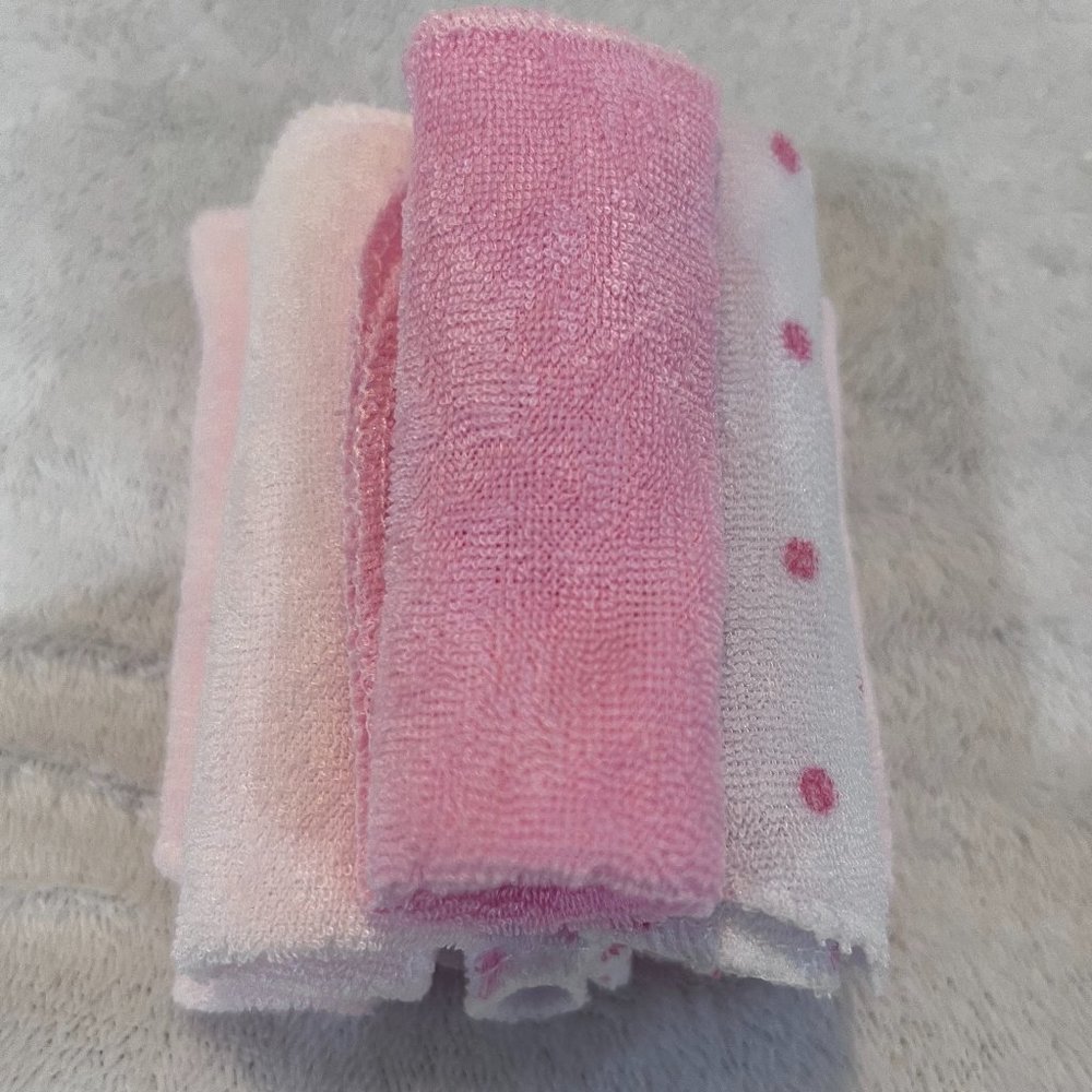 Baby Washcloths Baby wash baby by don bebe' RN# 72409 NWOT 6PACK
